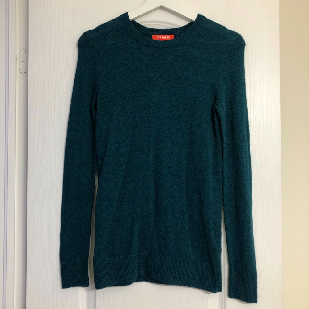 Joe Fresh Turquoise Sweater
